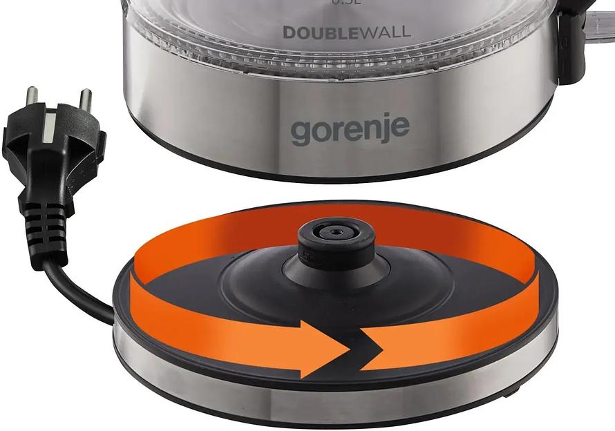 Чайник K17GDW 743902 GORENJE фото 3