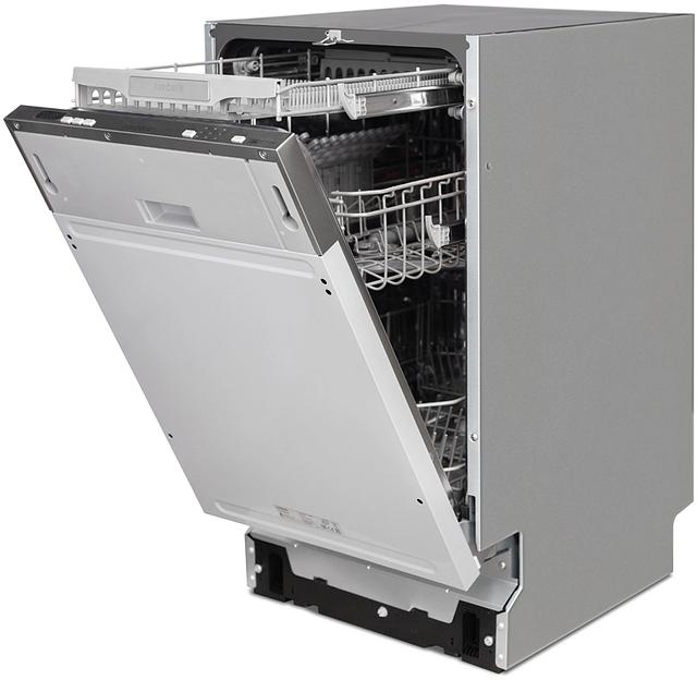 Посудомоечная машина Timberk Set&Dry T-DW45BI103 серебристый (узкая) фото 3