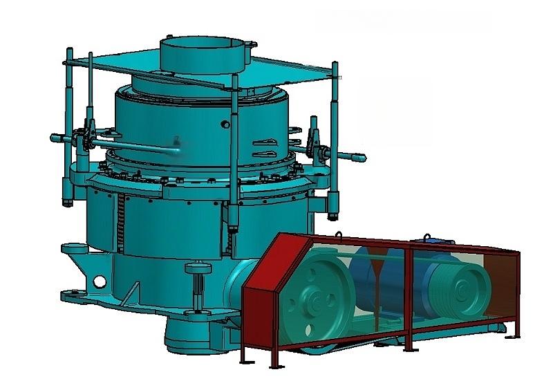 Конусная дробилка КМ КМД-900 фото 1