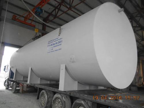 Резервуар горизонтальный стальной РГСн-80 фото 1