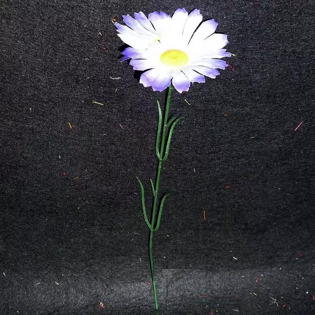 Искусственная ромашка на ножке 24см 159-170 фото 1