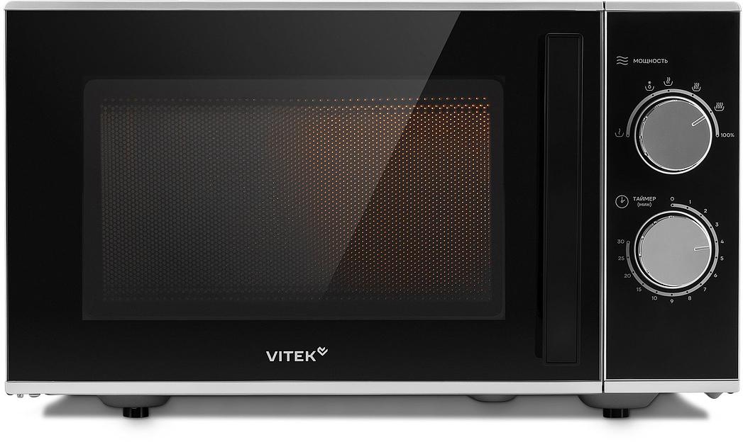 Микроволновая Печь Vitek VT-MW0823 23л. 900Вт серебристый/черный фото 3