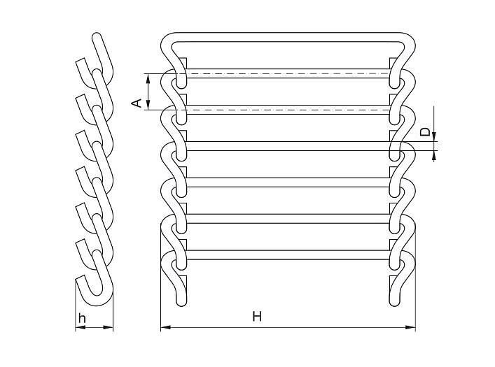 Сетка "вертикальный тостер". Тип 16. фото 3