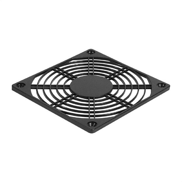 Exegate EX295271RUS Решетка для вентилятора 120x120 ExeGate EG-120PSB (120x120 мм, пластиковая, квадратная, черная) фото 1