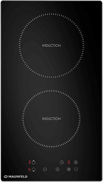 Индукционная варочная поверхность Maunfeld AVI292STBK черный фото 1