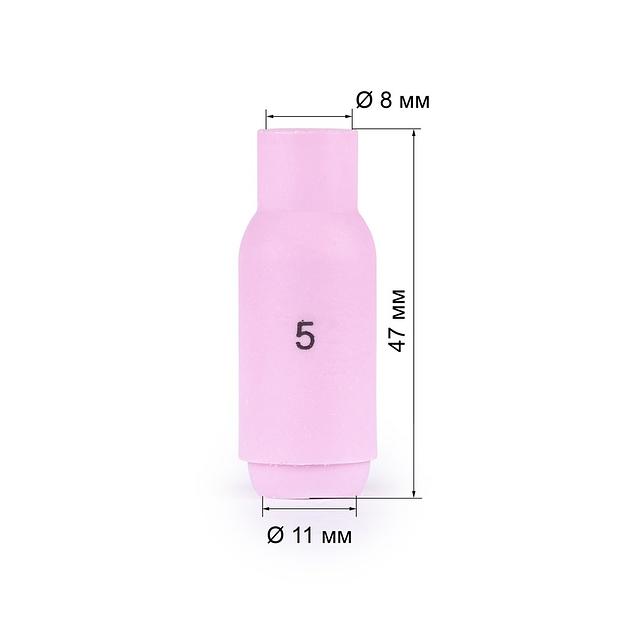 Сопло горелки аргонодуговой сварки TIG17/18/26 8,0мм №5 Foxweld 2748 фото 2