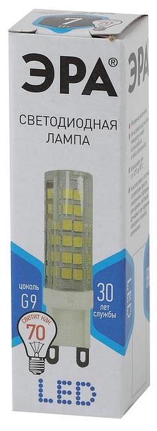 ЭРА Б0027866 Светодиодная лампа LED smd JCD-7w-220V-cer-840-G9 фото 2