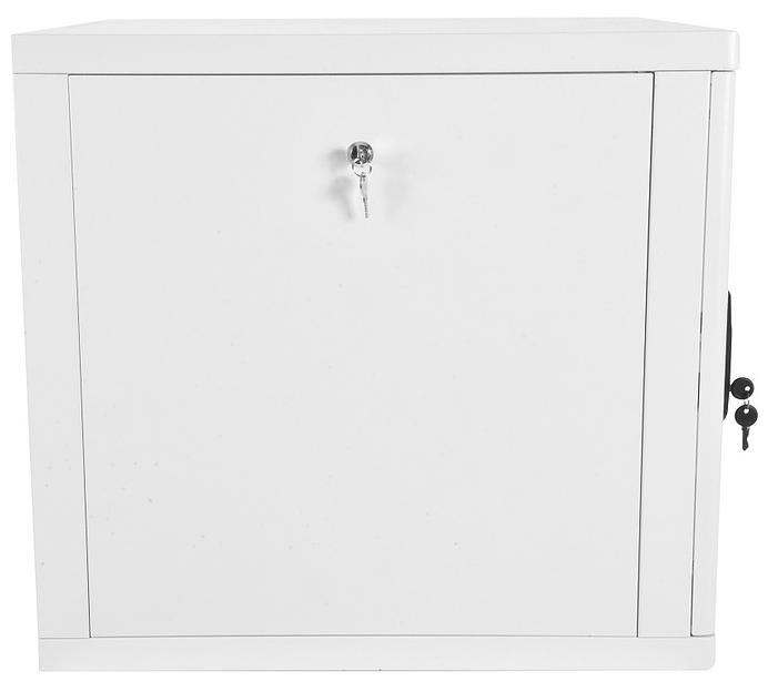 Шкаф монтажный ЦМО (ШРН-М-9.500.1) 9U 600x520мм пер.дв.металл 50кг серый 18.9кг фото 2