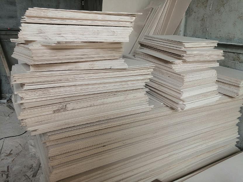 Фанера для лазерной резки, сорт 2/2, 4 мм, 760х1525 мм фото 5