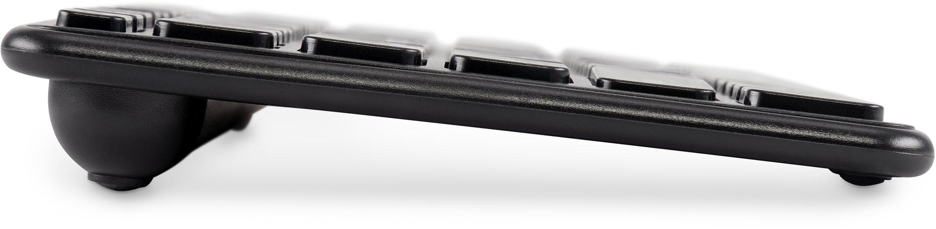 Клавиатура Оклик K614W черный USB беспроводная slim Multimedia Touch (1979327) фото 9