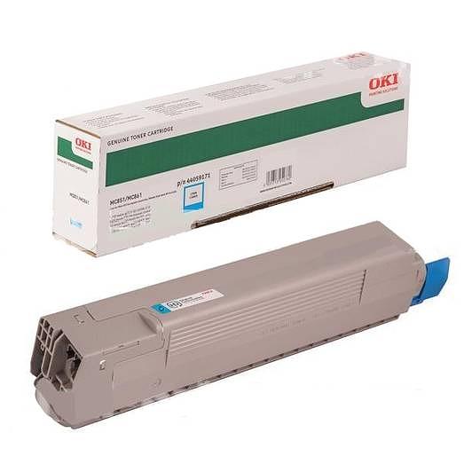 Тонер-картридж Oki MC851/861 7.3K (cyan) фото 1