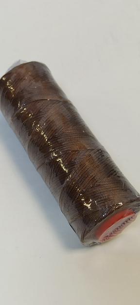 Нитки вощеные DAFNA № 1446 коричневые фото 1