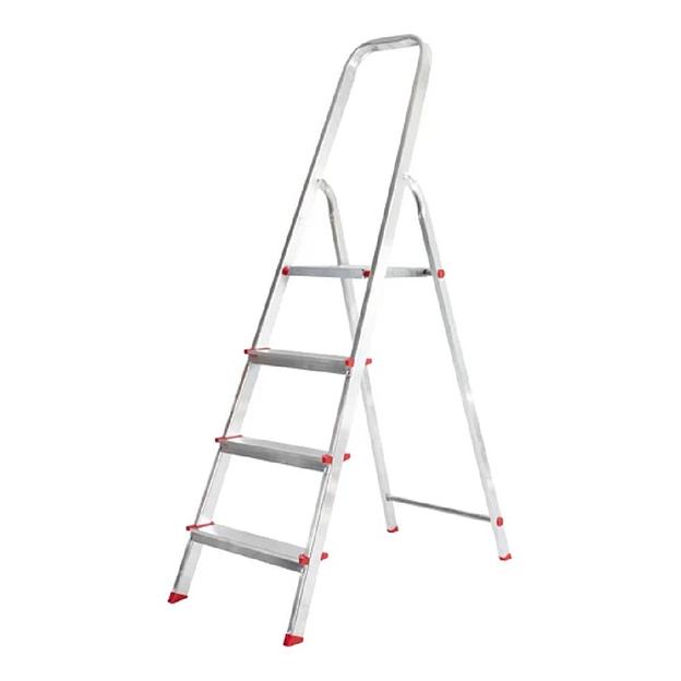 Стремянка алюминиевая 4 ступеньки REXANT фото 1