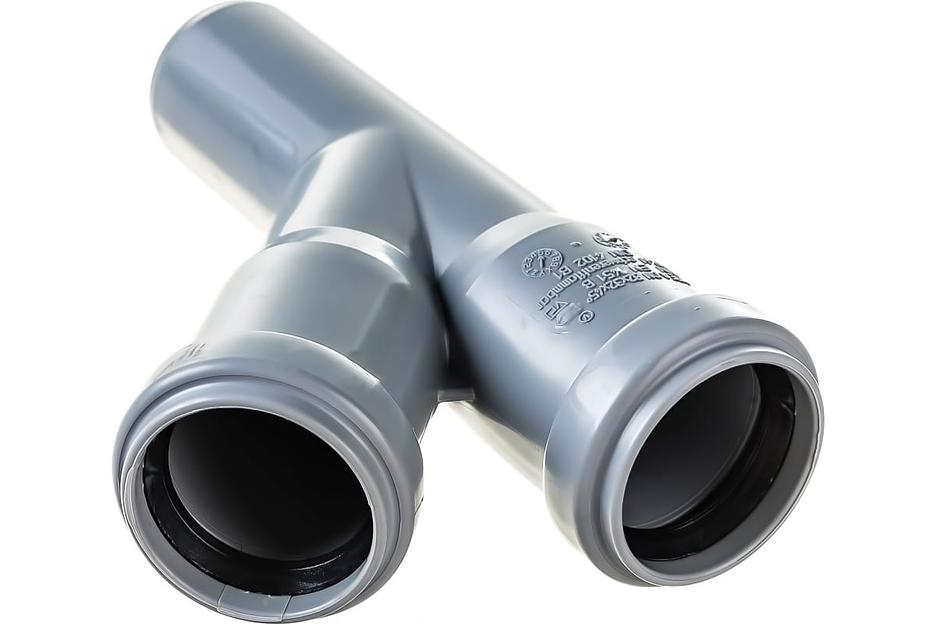 Тройник канализационный 45 град. 32 фото 4