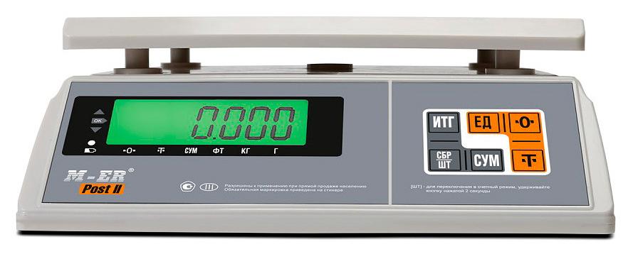 Весы фасовочные Mertech M-ER 326AFU-15.1 LCD белый (3060) фото 2