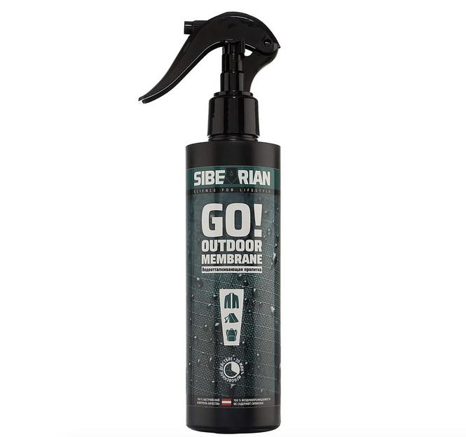 Водоотталкивающая пропитка SIBEARIAN «GO!» для мембранных тканей 250 мл, опт фото 1