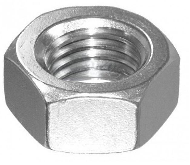 Гайка ГОСТ 5927-70 М12 класс прочности 8.0 покрытие цинк фото 1