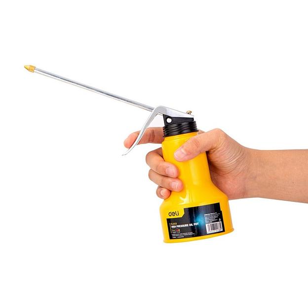 Заправочно-смазочный инструмент Deli Маслёнка стальная Deli DL2403 330мл фото 5