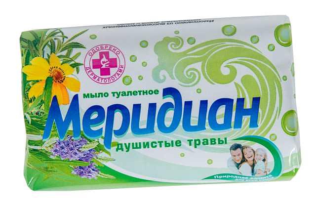 Мыло туалетное Меридиан «Душистые травы» фото 1
