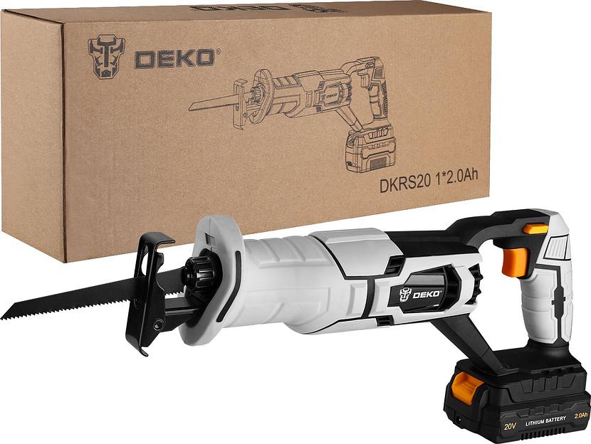 Сабельная пила Deko DKRS20 аккум. 3000ход/мин фото 2