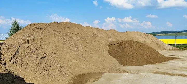 Песок мытый крупный (для бетона) фото 2