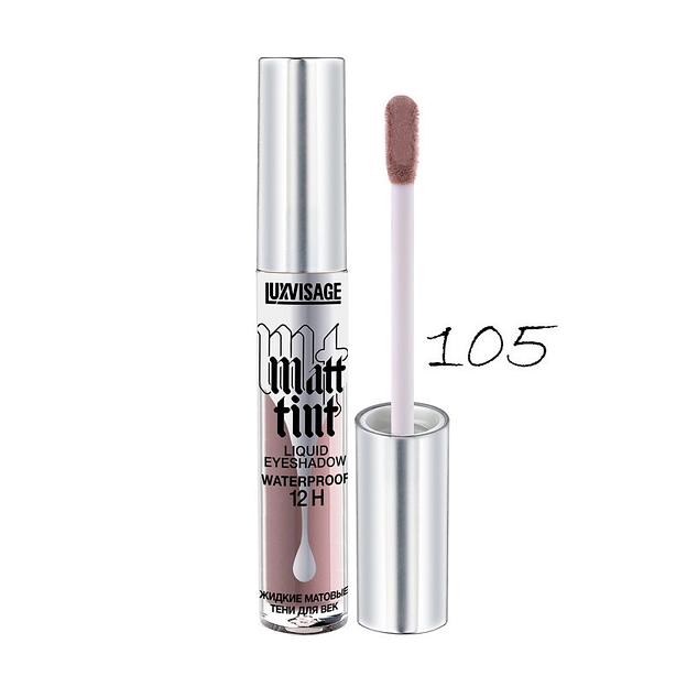 Lux visage matt tint waterproof 12h жидкие матовые тени для век 105 ash lilac фото 1