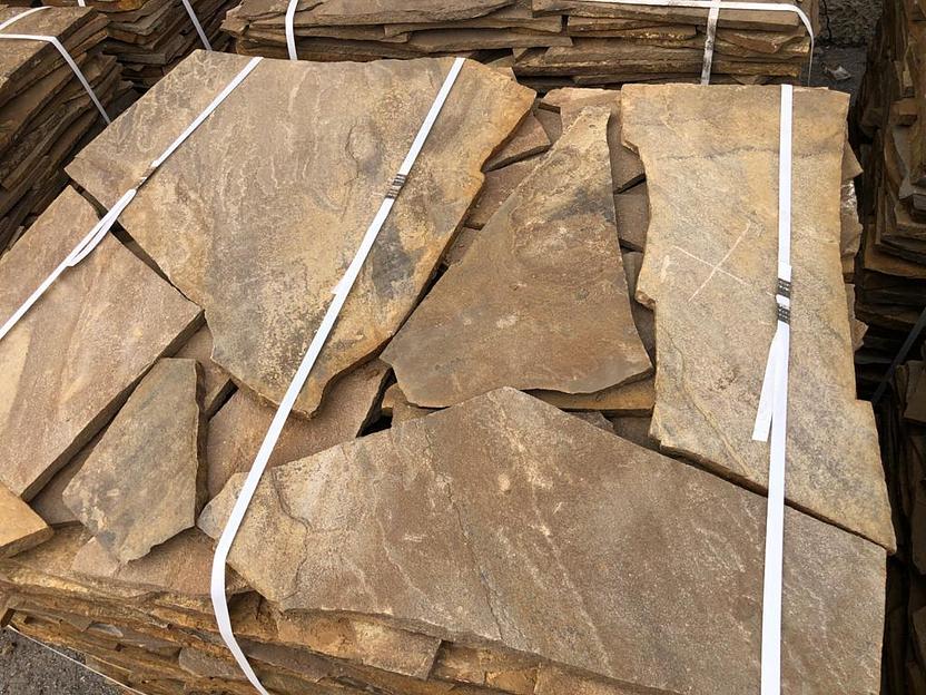 Песчаник плитняк Ясень /м2 (20 мм) фото 1