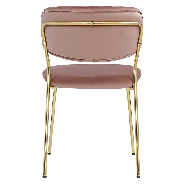 Стул Eirill, велюр, розовый фото 5