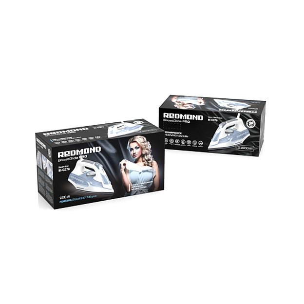 Утюг Redmond RI-C278 Голубой фото 3