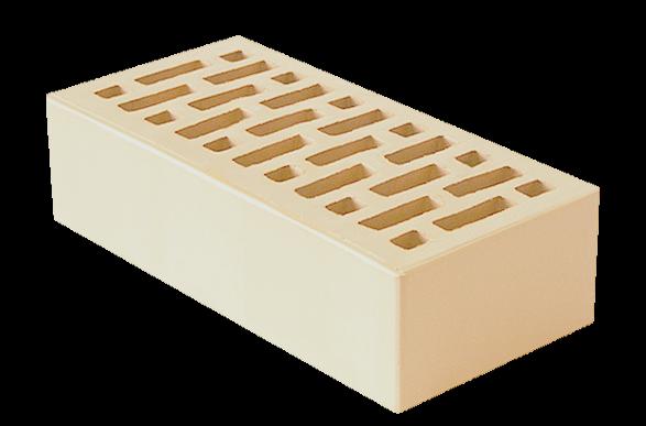 Кирпич керамический облицовочный «Беж Элит» ярко-бежевый одинарный, «Славянский» фото 1