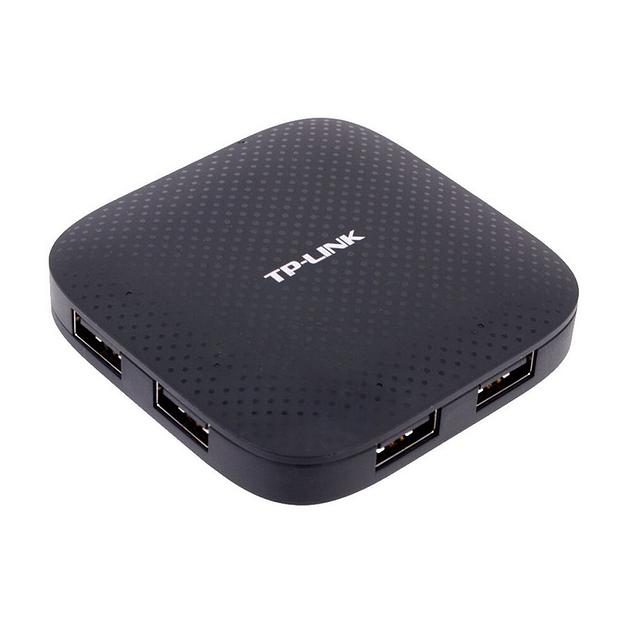 Разветвитель USB 3.0 TP-Link UH400 4порт. черный фото 1