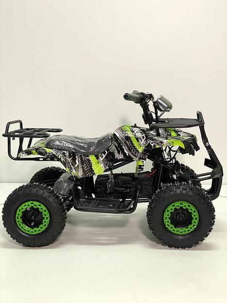 Квадроцикл GreenCamel Гоби K32 (36V 1000W R6 Цепь) ножной тормоз, зелёный экстрим фото 4