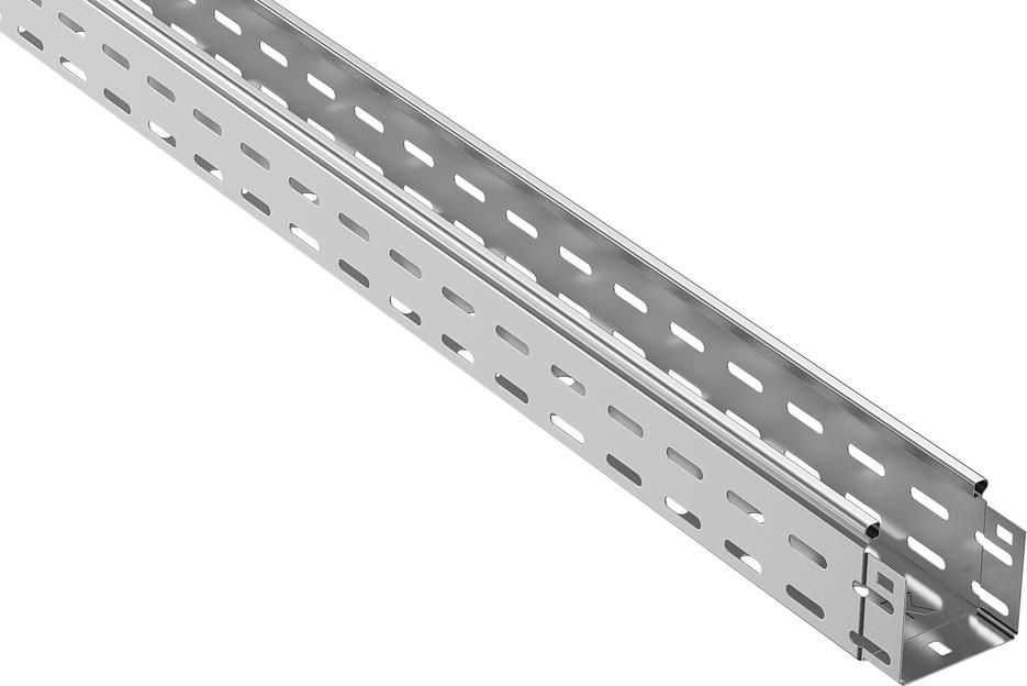 Iek CLP10-080-100-3 Лоток перфорированный 80х100х3000 (3м) фото 1
