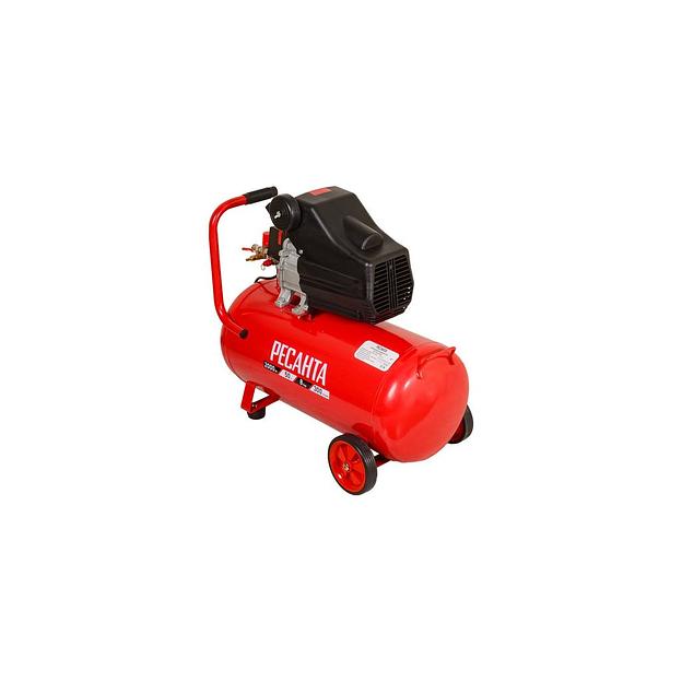 Компрессор поршневой Ресанта КП-50/300М масляный [74/7/4] фото 1