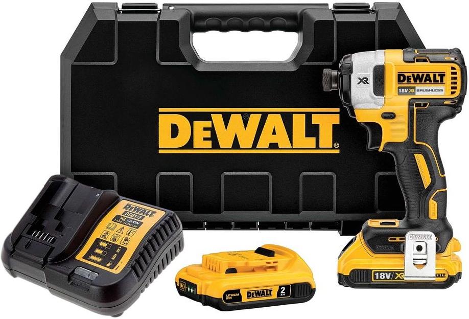 Дрель-шуруповерт DeWalt DCF887D2-QW 400Вт аккум. патрон:быстрозажимной фото 1