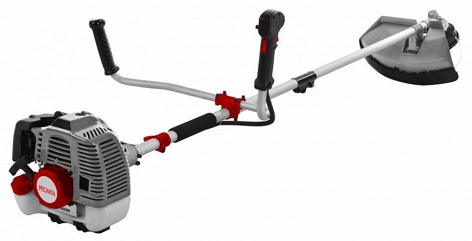 Триммер бензиновый Ресанта БТР-2500Р 2500Вт 3.41л.с. разбор.штан. реж.эл.:леска/нож фото 1