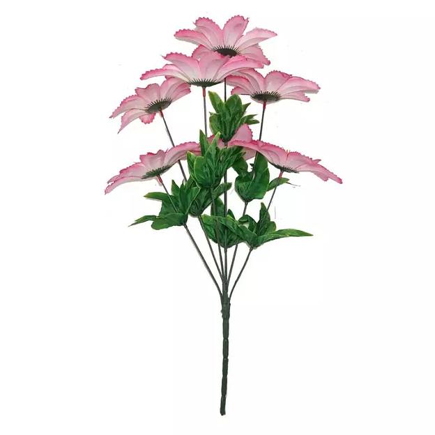 Букет с георгинами на 7 голов 58см 417-688 фото 4