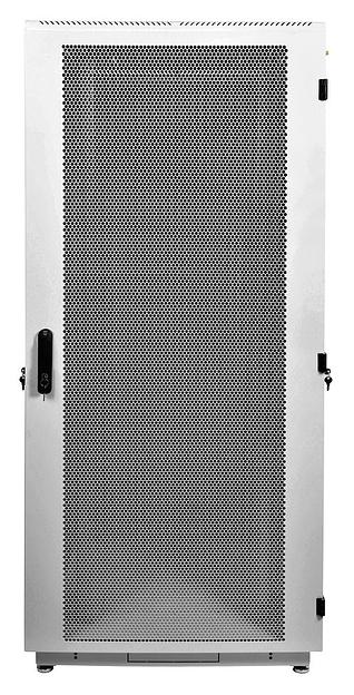 Шкаф коммутационный ЦМО ШТК-М-42.6.8-44АА 42U 600x800мм пер.дв.перфор. задн.дв.перфор. 2 бок.пан. 650кг серый фото 8