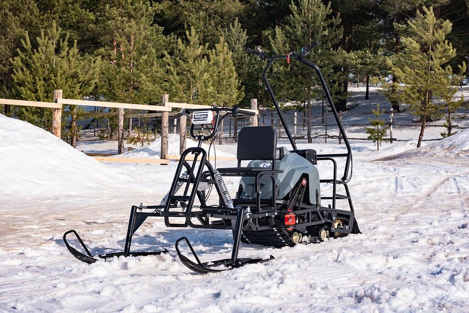 Мотобуксировщик Бурлак М2 FK, 15 л.с., 1250*510*810 мм., электрозапуск фото 7