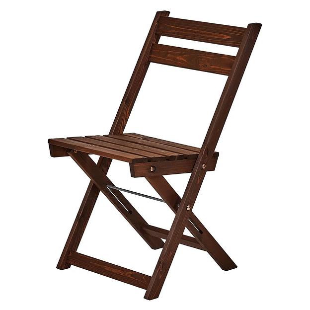  Складной стул Опус, темно-коричневый, опт фото 2