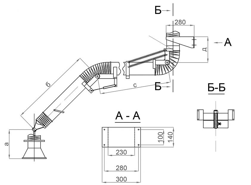 Воздуховытяжное устройство «Лиана-125» фото 2
