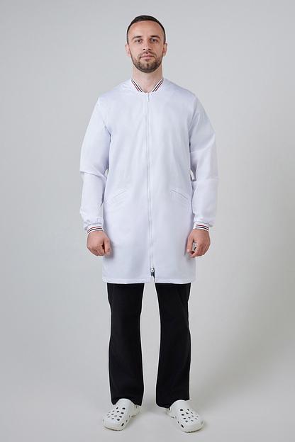 Doctor Big / Халат медицинский мужской (длинный рукав, на молнии, Ultra) арт. 5-86-24-5 фото 5