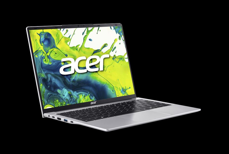 Aspire Lite 14" WUXGA 1920x1200 Non-glare IPS / 1200:1 / 300 nit Intel® Core™ 3 processor N355 UMA 8 GB DDR5 Memory 512GB PCIe NVMe SSD Silver Plastic None(Boot-up only) фото 7