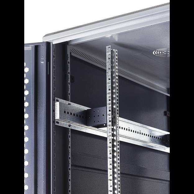 Шкаф телекоммуникационный напольный 42U 800x800мм, серия TFC (SNR-TFC-428080-CPDP-G-SF) фото 2