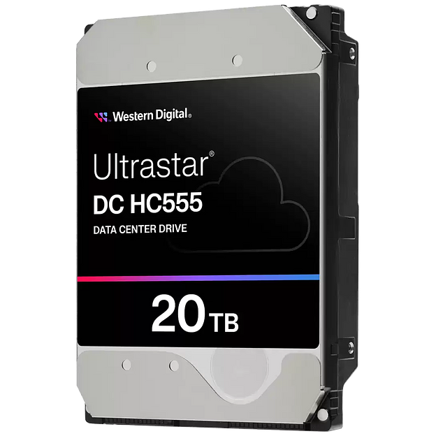 Жесткий диск серверный Western Digital WUH722020CLE604 3.5" 20TB Ultrastar DC HC555 SATA фото 3