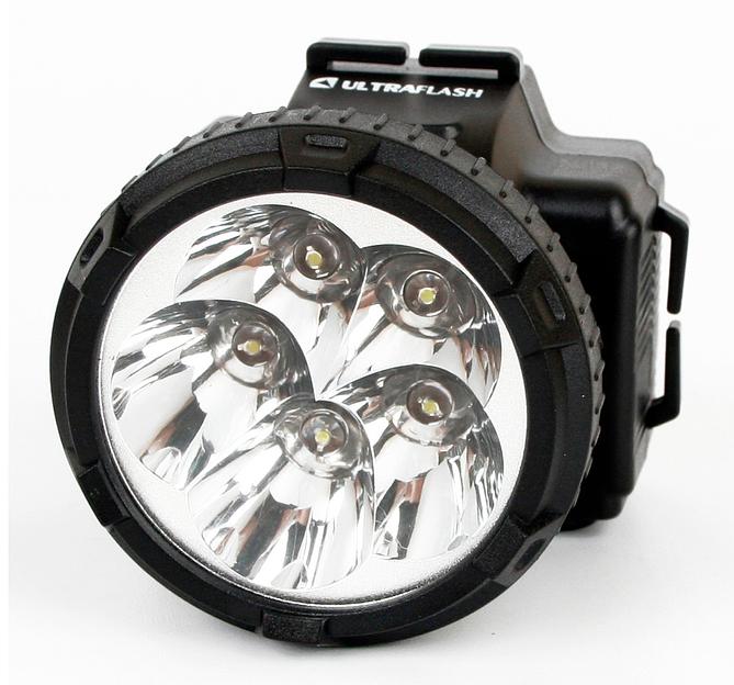 Фонарь налобный Ultraflash LED5365 черный 1.7Вт лам.:светодиод. (11648) фото 4
