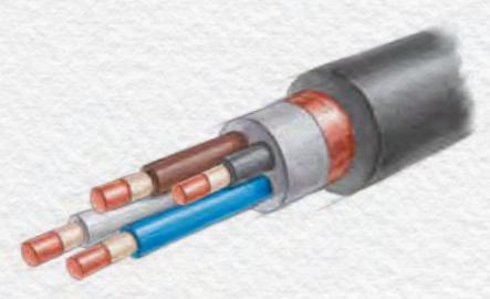 Кабель силовой ППГЭнг(А)-FRHF ОПТ фото 1