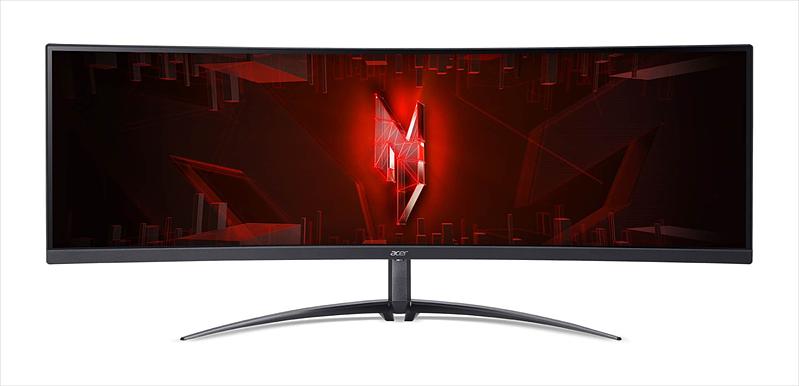 Монитор 44,5'' ACER Nitro XZ452CUVbemiiphuzx,ZeroFrame,Curved 1500R Black,32:9,VA,5120x1440,1/4ms,450cd,165Hz,2xHDMI(2.1)+1xDP(1.4)+1xType-C(PD90W)+Audio out+USB3.2(2Up 3Down)+RJ45,Speakers 3Wx2 (UM.MX2EE.V01) фото 1