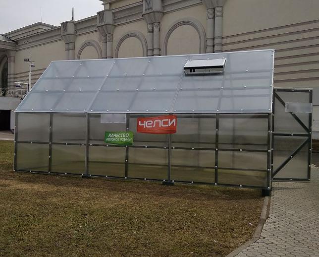 Теплица английская «Челси» 6м фото 8