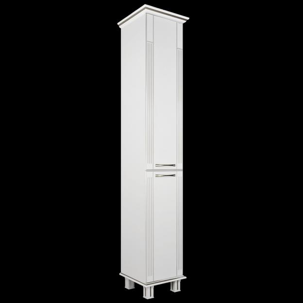 Пенал Аттика 35 DORATIZ 2712.294, белый глянец, с полками фото 1